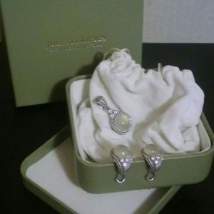 Judith Ripka Earrings & Pendant